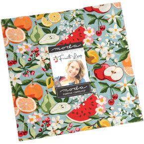 Basicgrey Fruit Loop Cake 40 10 بوصة مربعات Moda Fabrics 30730lc