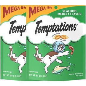 Wiskas Temt Mega Seafood (حزمة 2) 2