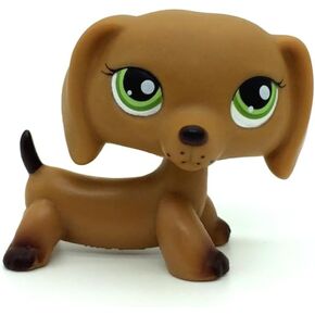 Mini Pet Toys #139 Brown Dachshund Dog Puppy Animal Figure
