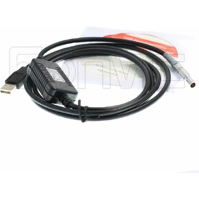 Eonvic 0b 5 Pin USB Data Transfer Cable for Lei-ca Total Station and Digital Theodolite Original GEV267