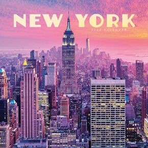 2024 New York Wall Calendar
