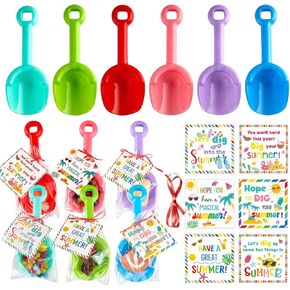 24 Set End of Year Gifts for Students Preschool Graduation Gifts Summer Cards for Classmates Summer Beach Shovels and Hope You Dig Your Summer Cards for 2025 Preschool Party Favor Supplies