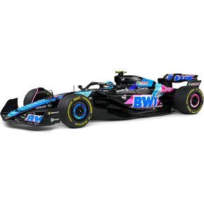 OPO 10 - Formula 1 Miniature Car متوافق مع Alpine F1 Team A524 Blue P.Gasly Monaco GP 2024-1: 18 Solido 1814002