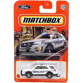 Hot Wheels Matchbox 2022 - 2016 Ford Interceptor Utility [Monroeville White] 92/100