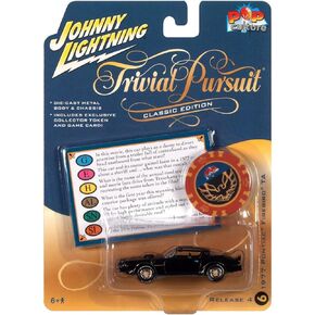 Johnny Lightning - Trivial Pursuit 1977 Pontiac Trans Am W/Poker Chip