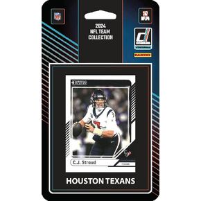 2024 Donruss Houston Texans Factory Sealed NFL Team Set CJ Stroud Will Anderson Tank Dell Rated Rookies Cade Stover Jawhar Jordan