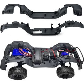 RCHUBAM TRX4M Mudguards Fender 2PCS Plastic RC Car Mud Mud Penders Liner for 1/18 TRX4M RC Crawler Ewdradsories Excsities
