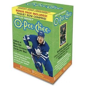 Upper Deck 2021-22 O-Pee-Chee Hockey Trading Card Box