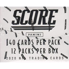 NFL Panini 2020 Score Football Trading Card VALUE Box [12 Packs]