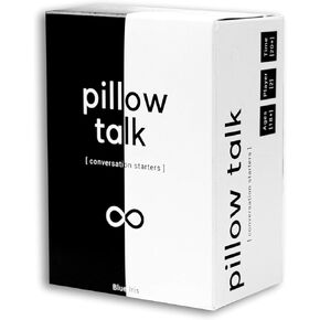 Talk Blue Iris Pillow: 200 بطاقات بداية محادثة مع أسئلة للأزواج
