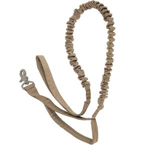 Pet Traction Rope, Pet Leash Liner Cotton Handle Durable Stretchable 38.2-59.1in Adjustable for Dog(Mud Color)