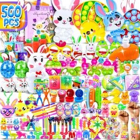 500 PCS Easter Eggs Fulers ، Weaster Party Favors for Kids Easter Basket Stuffers Toidge Toys Bulk ، Arstroom Affroom Gifts Treasure Box Toys Birthday Goodie Bage.