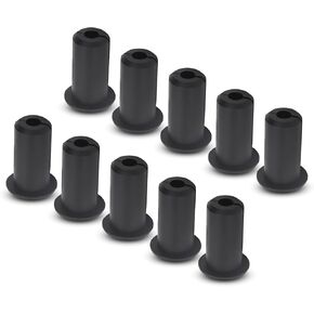 10pcs Cable Routing Kit for Starlink, Silicone Cable Feed Through Bushings Wall Grommet for Starlink Series Cable 0.75in Diameter (White)