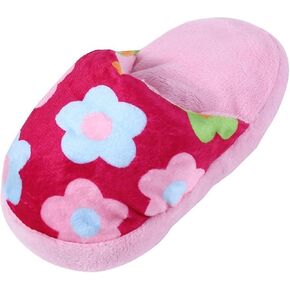 jjlfresheners وردي لطيف حيوان أليف جرو الكلب القطة النعال شكل أفخم مضغ اللعب لعبة flip-flops صاخبة لعبة الكلاب Squeak Pet Supplies