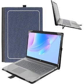 غطاء حالة الحماية Shellman لـ Dell 2024 XPS 16 9640 كمبيوتر محمول 16.3 بوصة ، حامل كمبيوتر محمول قابل للتعديل متعدد الزوايا مع قذيفة صلبة من الحرارة ، الأزرق