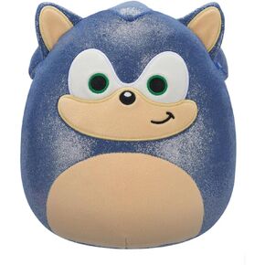 Squishmallows Original 8 بوصة Jazwares عيد الميلاد العطلة المعدنية سونيك 2024 فخم الحشو لعبة - أضف إلى فريقك - هدية للأطفال والبنات والفتيان (سونيك)