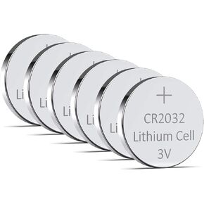 Synergy Digital Replacement Batteries, Compatible with Health o Meter HDL050DQ-05 Digital Scale, (Lithium, 3V, 220 mAh) - 2 Pack