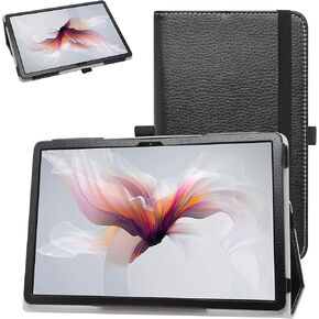 Bige for Blackview Tab 13 Case,PU Leather Folio 2-Folding Stand Cover for Blackview Tab 13 10.1" Android Tablets,Dark Blue