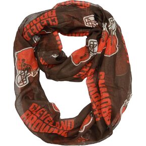 Littlearth womens NFL Los Angeles Rams Sheer Infinity Scarf, Team Color, One Size