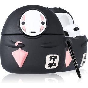 Mulafnxal Silicone Case for Airpods 3rd Generation Cute - Cartoon 3D Kawaii Cover Funny Fashion Cool Design Cases for Women Girls Boys Teen for Air pods 3 (2021), Cucumber