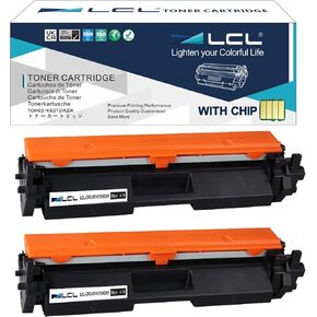 LCL Compatible Toner Cartridge Replacement for Canon 051 CRG051 CRG-051 2168C001 for Canon ImageCLASS MF263dn MF264dw MF266dn MF267dw MF269dw LBP161dn LBP162dw LBP1692dwkg (2-Pack Black)