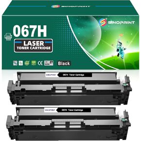 067H 067 Toner Cartridge MF656Cdw Compatible Replacement Black for Canon imageCLASS MF656Cdw LBP632Cdw MF653Cdw LBP633Cdw MF654Cdw Printer High Yield CRG-067 CRG067 Ink 2 Packs Black