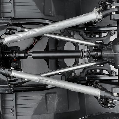 1:6th Drive Shaft Steel 77~87mm Center Driveshaft Upgrade Parts for 1/6 Axial SCX6 AXI05000 RC Crawler Car in Saudi Arabia