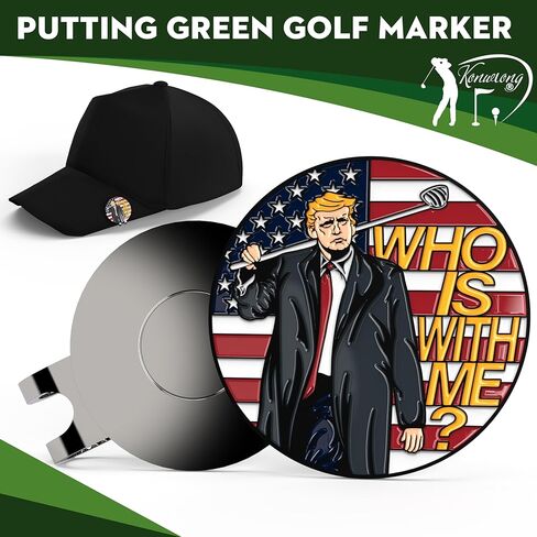 Golf Ball Marker with Magnetic Hat Clip Funny Great Golf Gifts Golf Accessories for Men Women Golfers Unique in Saudi Arabia