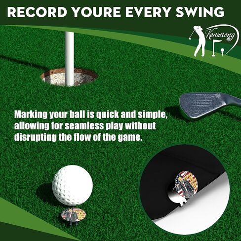 Golf Ball Marker with Magnetic Hat Clip Funny Great Golf Gifts Golf Accessories for Men Women Golfers Unique in Saudi Arabia