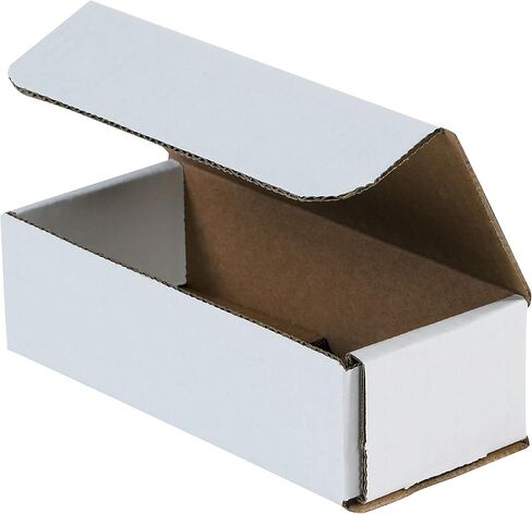 AVIDITI Small Shipping Boxes 7"L x 3"W x 2"H, 50-Pack | Cardboard Box Crush-Proof Carton for Mailing, Storing, Package, Gifts, Crafts, Business or Home, White 7x3x2 732 in Saudi Arabia