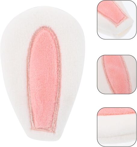 EXCEART Mini Bunny Ears Rabbit Ear Headwear 20pcs DIY Crafts for Hair Clips Headband Hair Ties Scrapbooking DIY Craft Christmas Party Supplies in Kuwait