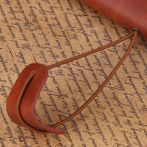 Travel Notebook,Classic Leather Cover Travel Journal Personalized Journal Diary Refillable Notepad for Writing Gifts Travelers Professionals (red) in Saudi Arabia