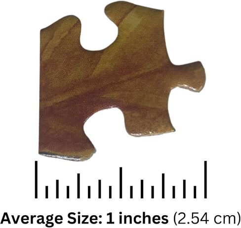 Bits and Pieces – 4-in-1 Multi-Pack 1000 Piece Jigsaw Puzzles for Adults – Playful Gnomes'Jigsaw Puzzle Set Bundle by Makiko, Completed Puzzle Size: 20" x 27" in Saudi Arabia