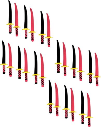 مجموعة سيفات Ninja Foam من 6 - Safe & Fun - بواسطة ابتكارات العلامات التجارية in Kuwait
