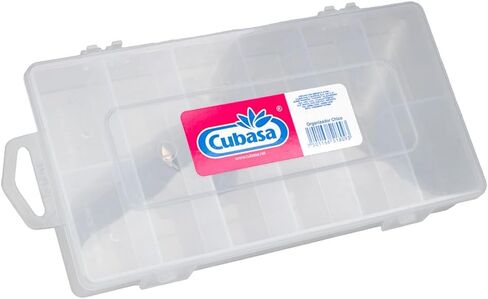 Craft County Clear Organizer – 8 Compartments in a Variety of Sizes to Sort Beads, Threads, Needles, Tools & More! in Kuwait