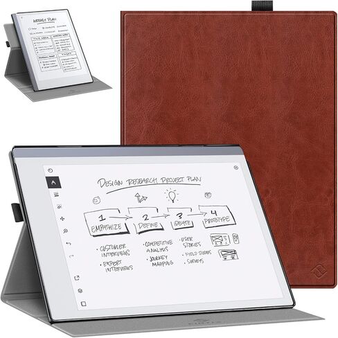 Fintie Rotating Case for Remarkable 2 Digital Paper Tablet 10.3 inch (2020 Released) - 360 Degree Rotating Slim Protective Stand Cover with Pen Holder, Not Fit Remarkable 1, Blossom in Saudi Arabia