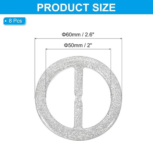 PATIKIL Scarf Ring Clip, Resin Round T-Shirt Clip Fashion Ring Scarves Clasp Buckle for Women Clothing Decoration in Saudi Arabia