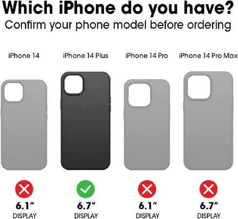 OtterBox + Pop Symmetry Series Case for iPhone 14 Plus (Only) - Non-Retail Packaging - Flowerrama in Kuwait