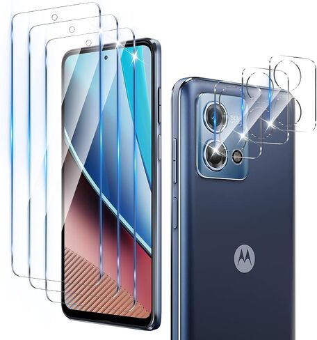 3 حزمة شاشة حزمة مصممة لموتورولا موتو G stylus 5g 2024 ، Ultra HD واضحة ، مضادة للأصفر ، فيلم 9H صلبة غلاس ، مقاومة للخدش ، تسهيل التثبيت - ودية ، الفقاعة الحرة in Kuwait