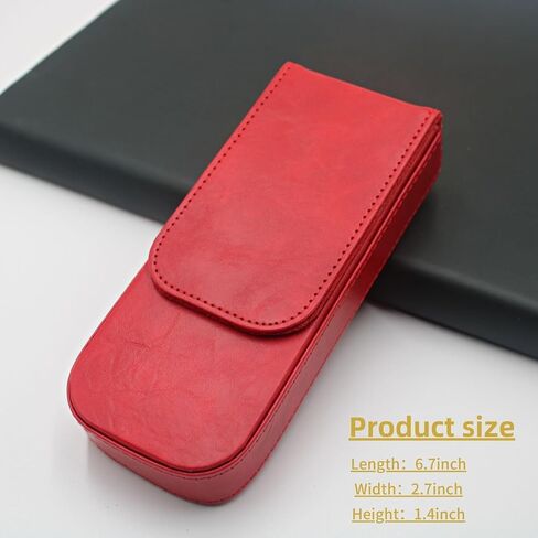 12slots Fointain Pen Collector Organizer - Pen Pen Case Hands Senior Pen Pen Sleeve Sleeve Cover Cover Pen Storage Hift (Coffee Brown) in Saudi Arabia