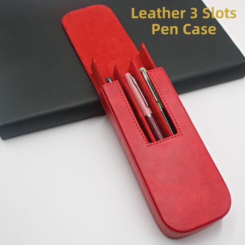 12slots Fointain Pen Collector Organizer - Pen Pen Case Hands Senior Pen Pen Sleeve Sleeve Cover Cover Pen Storage Hift (Coffee Brown) in Saudi Arabia