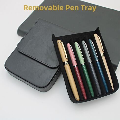 12slots Fointain Pen Collector Organizer - Pen Pen Case Hands Senior Pen Pen Sleeve Sleeve Cover Cover Pen Storage Hift (Coffee Brown) in Kuwait