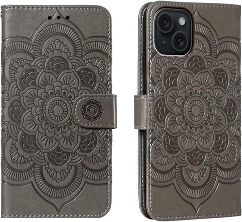 for iPhone 13 Mini Case Wallet with Card Holder Kickstand Magnetic Soft Leather Flip Fold Case for iPhone 13 Mini Cover (Blue, iPhone 13 Mini) in Kuwait