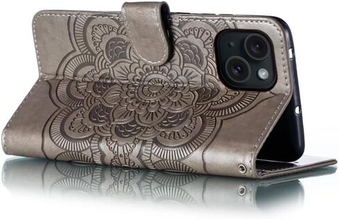 for iPhone 13 Mini Case Wallet with Card Holder Kickstand Magnetic Soft Leather Flip Fold Case for iPhone 13 Mini Cover (Blue, iPhone 13 Mini) in Kuwait