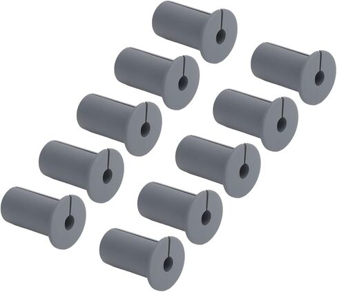 10pcs Cable Routing Kit for Starlink, Silicone Cable Feed Through Bushings Wall Grommet for Starlink Series Cable 0.75in Diameter (White) in Kuwait