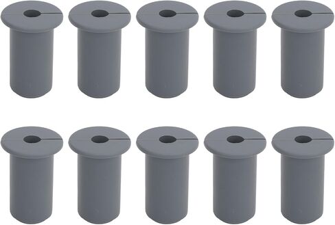 10pcs Cable Routing Kit for Starlink, Silicone Cable Feed Through Bushings Wall Grommet for Starlink Series Cable 0.75in Diameter (White) in Kuwait