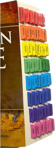 Book Tabs for The Dead Sea Scrolls Bible. Laminated, Durable, and Repositionable Tabs (Book not Included) in Kuwait