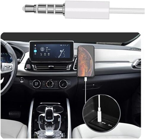 3.5mm Jack to USB Auxiliary Charger Sync Data Transfer Charging Cable Compatible with Beats by Dre Studio Wireless Headphones, Speakers, Tablets, PCs, Sound Box, MP3 Players and More (Red) in Kuwait