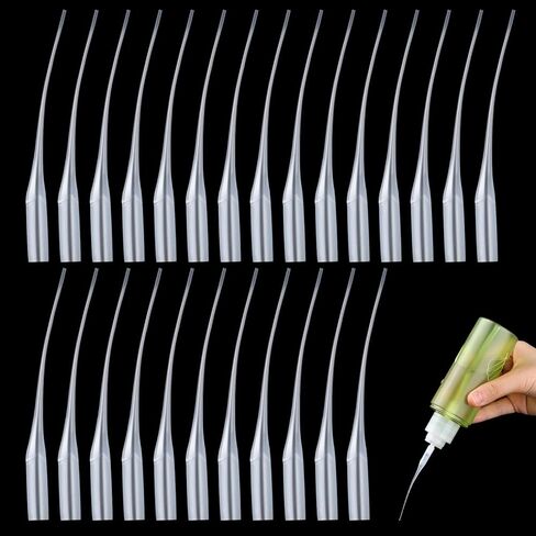 Cobee 200 Pcs Micro Glue Tips, Plastic CA Glue Head Extender, Precision Applicator for Arts & Crafts, Lab Dispensing, Adhesive Dispensers (7CM) in Saudi Arabia