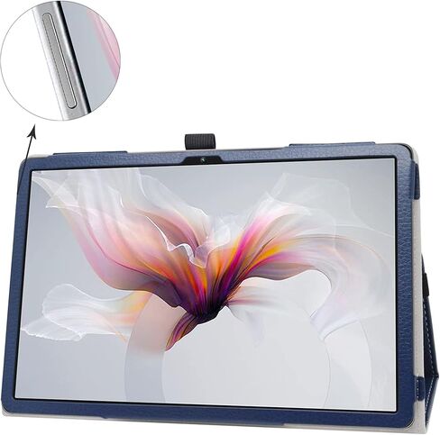 Bige for Blackview Tab 13 Case,PU Leather Folio 2-Folding Stand Cover for Blackview Tab 13 10.1" Android Tablets,Dark Blue in Kuwait